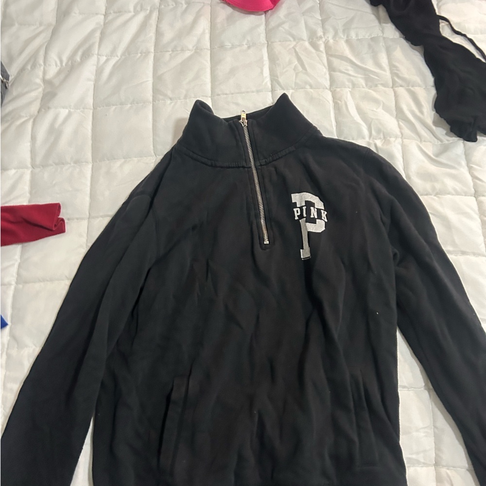 pink hoodie